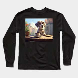 Morning Pawsitivity Long Sleeve T-Shirt